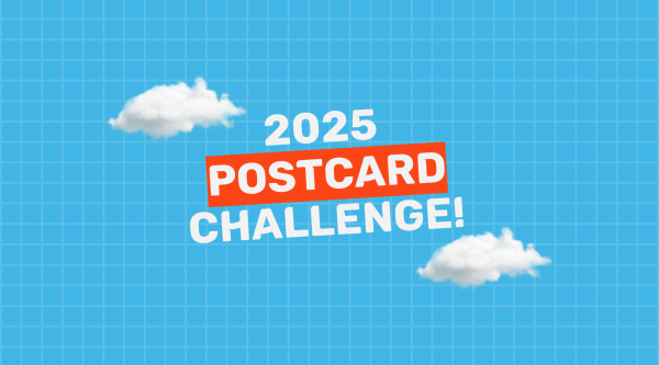 Featured Image of End of Year Postcard Design Challenge post