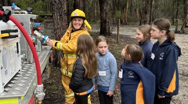 Image of Surf Coast Guides learning about Fire Safety