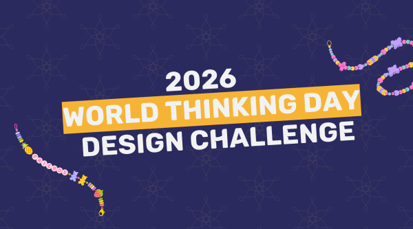 Featured Image of World Thinking Day 2026 Badge Design Challenge post
